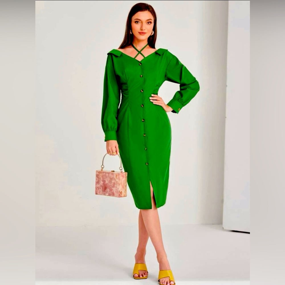 Cris’s Cross Tie Dress